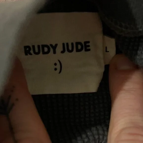 Rudy Jude Thermal Gardner Shirt Ink SzL - Picture 4 of 5